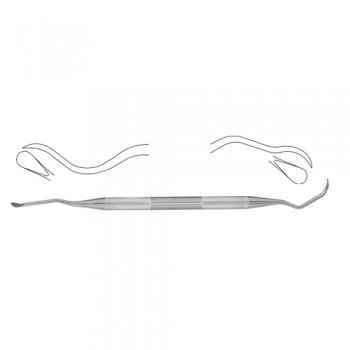 Tatum Sinus Lift Curette Fig. 6 Stainless Steel, 19 cm - 7 1/2" Blade Width 6.7 mm - 6.7 mm